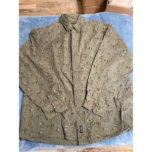 Woolrich Long Sleeve Fish Shirt